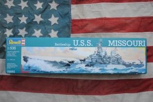 Revell 05092  U.S.S. MISSOURI US Navy Battleship 1:535